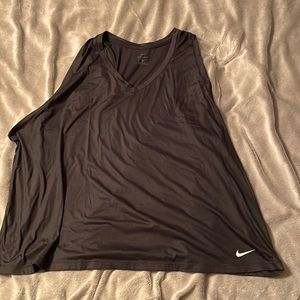 Black Nike dri fit tank